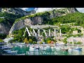 Amalfi coast 4k nature relaxation film  meditation relaxing music  amazing nature