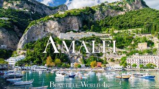 Amalfi Coast 4K Nature Relaxation Film - Meditation Relaxing Music - Amazing Nature