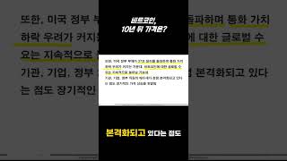 비트코인 미래 2035년까지 110만 달러 가능성 분석