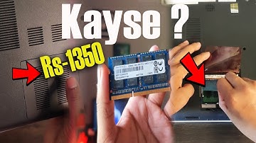 How To Change Laptop Ram? DDR3 8GB 1600 Mhz Kayse Laptop Ram Ko Change Kare Hindi| STP|