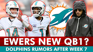 Miami Dolphins BENCHING Tua Tagovailoa For Quinn Ewers Next Week? Dolphins Rumors After Browns Loss