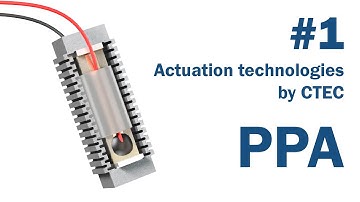 Actuation technologies by CTEC #1: Preloaded Piezo Actuator PPA™
