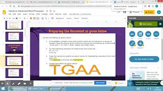 Hands on Google Doc (Advanced Formatting 1)