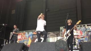 Young Guns performing "Rising Up" at Warped Tour Atlanta