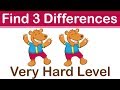 Find 3 Differences Between Two Cartoon Characters - Very Hard Level