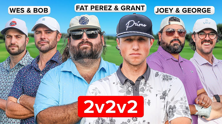 The Ultimate 2v2v2 Golf Match.