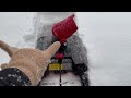 MZK 16 Inch Electric Walk Behind Snow Blower with LED Light, Electric Snow Blower Review