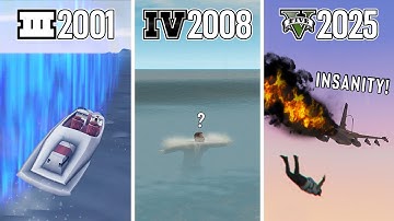 Evolution of Crossing Map Boundaries in 12 Minutes (GTA 3 → GTA 5)