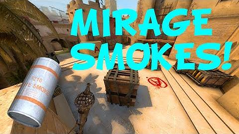 CS:GO - Mirage smokes for ESEA/Faceit (Standards and fakes for t-side)