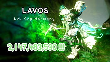 WARFRAME LvL Cap 9999 Lavos / Harmony  2 billions dmg on the demolisher !!