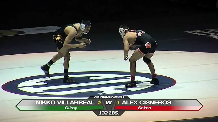 132 Alex Cisneros vs Nikko Villarreal - CIF State ...