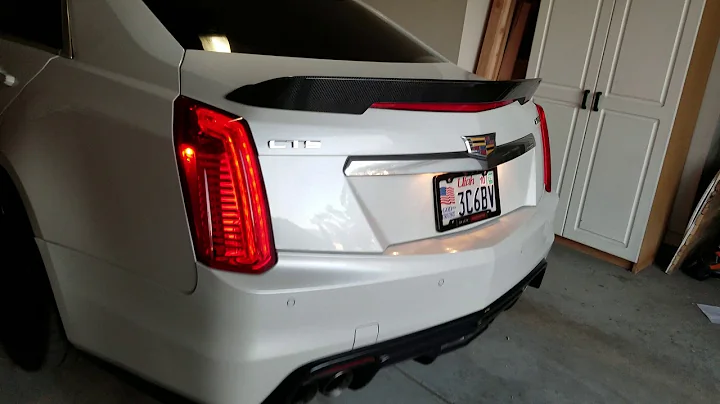 2017 CTS V Muffler delete