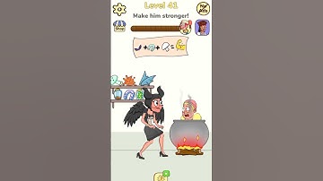Make him stronger 💪😱 impossible date 2 game level 41 #viral