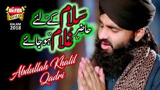 Abdullah Khalil Qadri - Salam K Liye Hazir Ghulam - Heart Touching Naat - Heera Gold Resimi