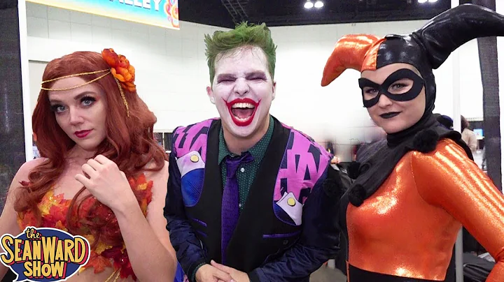 The JOKER vs LA COMIC CON + Harley Quinn, Poison Ivy - The Sean Ward Show