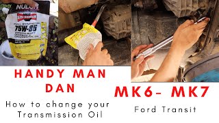 How to Change your Transmission Oil - Ford Transit