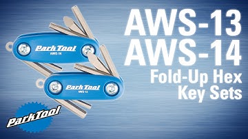 AWS-13/14 Micro/Mini Fold-Up Hex Key Sets
