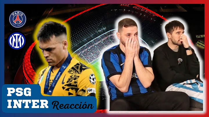 Argentinos reaccionando al PSG vs Inter - Final de la Champions League 2025.