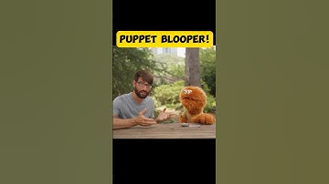 Behind the scenes | #puppet #blooper #behindthescenes #puppetsforkids