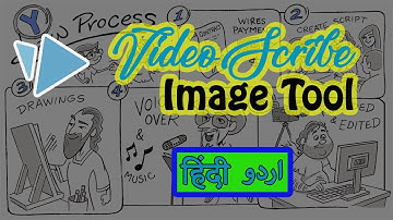 How to use Image Tool in VideoScribe-WhiteBoard animation course-[Hind/URDU]