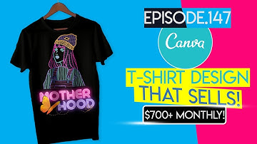 [ How To Make Redbubble Designs That SELL ] Canva Tutorial For T Shirt & Sticker PASSIVE INCOME 2020