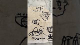 Paint with Tea | Make a Treasure Map | Fun Kids Project Treasure Hunt
