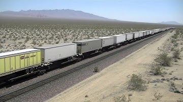 BNSF Needles Sub June 2012, High Speed Pig Trains and More!