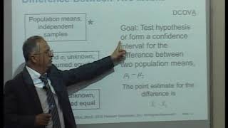 Lecture 22: 10.1 Comparing the Means of Two Independent Populations
