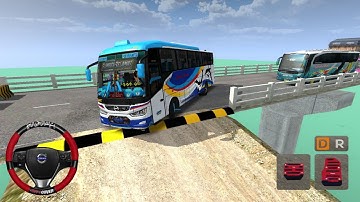 Speed Breaker in Bus Simulator Indonesia - New Coach Bus Mod For Bussid Gameplay - Android Games 