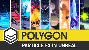Polygon Particle FX Pack in Unreal Engine (Showcase) by #SyntyStudios
