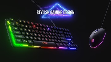 keyboard & Mouse 3d Product visualization by index 3d | blender 2.9 Eevee | After Effects