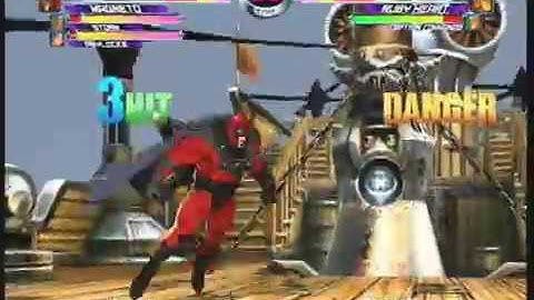 MvC2: Magneto + Storm (proj) 100% Reset Sequence