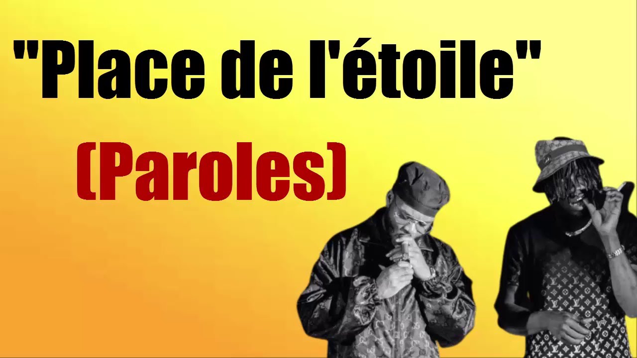 Dosseh - Place de l'étoile Ft. Gazo (Parole/Paroles/Lyrics)