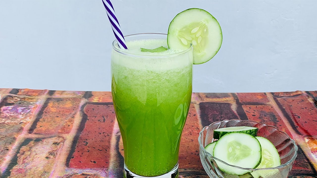 How to make Cucumber Juice Weight loss cucumber smoothie Tasty and