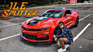 Camaro SS 1LE Splitter Install! Unboxing and Install