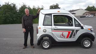 ZEV debuts a US$9,900 electric nano-van for wheelchair users