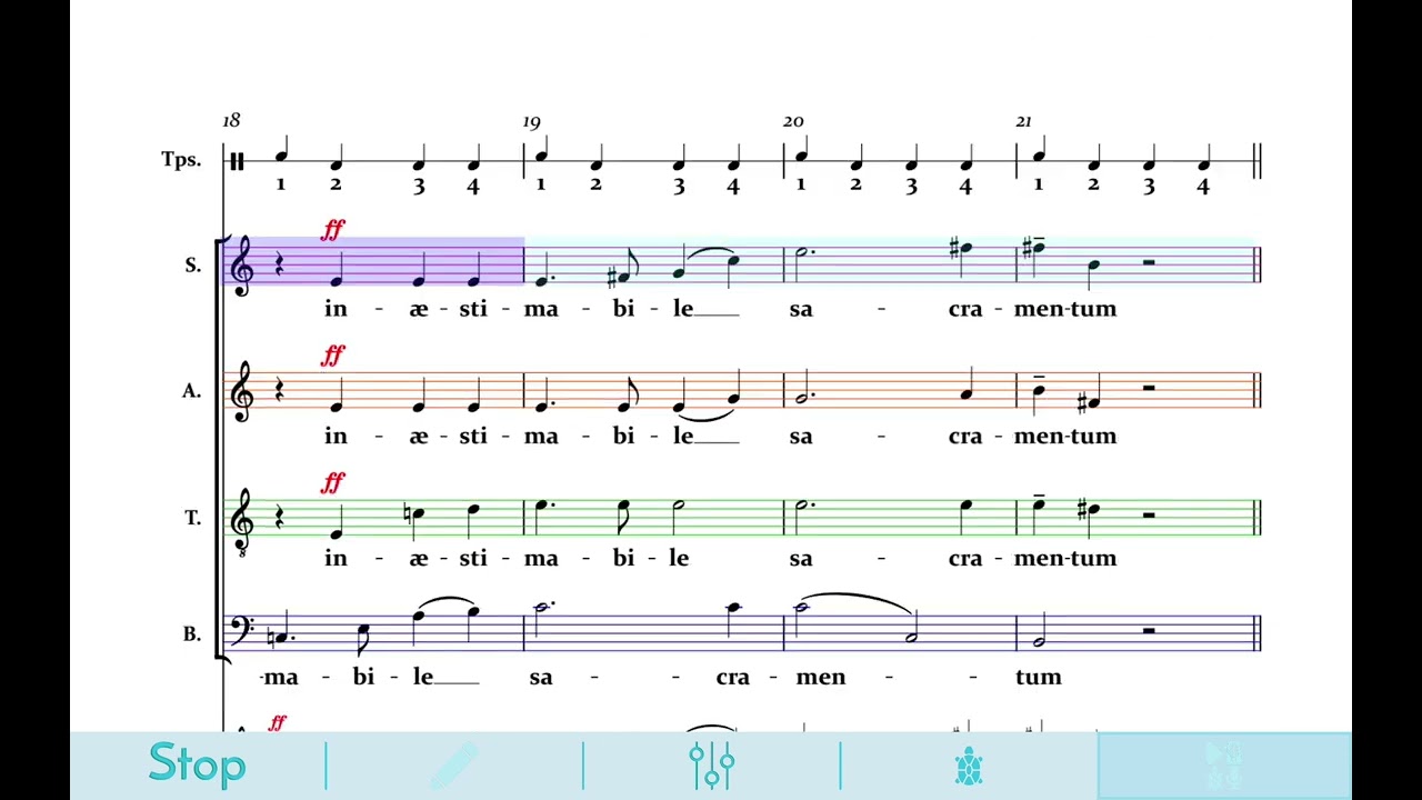 Locus iste - Anton Bruckner - Soprani