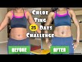 I tried CHLOE TING’S 25 DAYS HOUR GLASS challenge | #chloeting #chloetingchallenge #workout