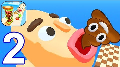 Sandwich Runner - Gameplay Walkthrough - All Levels (IOS, Android) #2