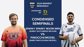 Finocchi/Model vs. Sparky Sparky Boom Men (Condensed Series) | Midwest Regionals 2024 | Semi-Finals