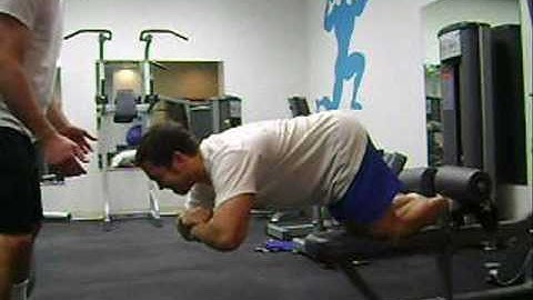 Nutrisport FPT Training Tip- glute/ham raises