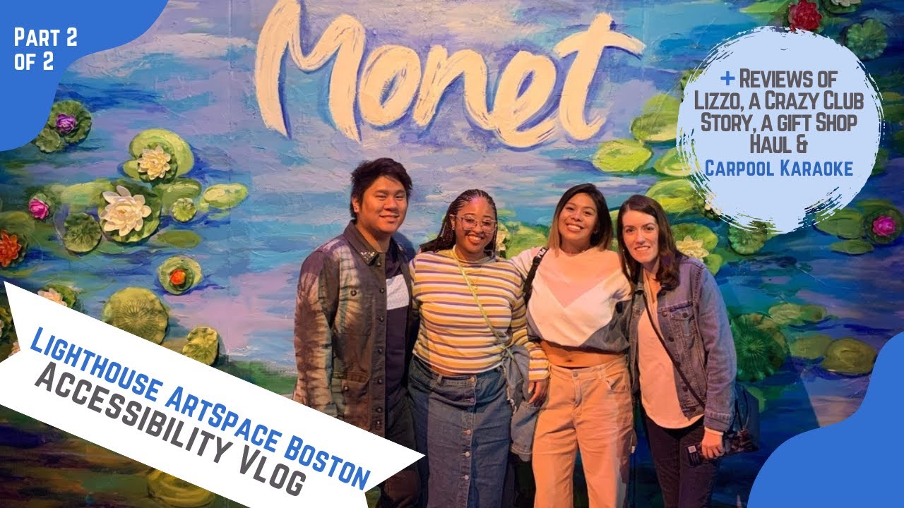 Lighthouse ArtSpace Boston Monet Exhibit & Gift Shop