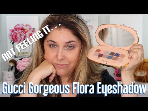 NEW Gucci Gorgeous Flora Eyeshadow Palette!