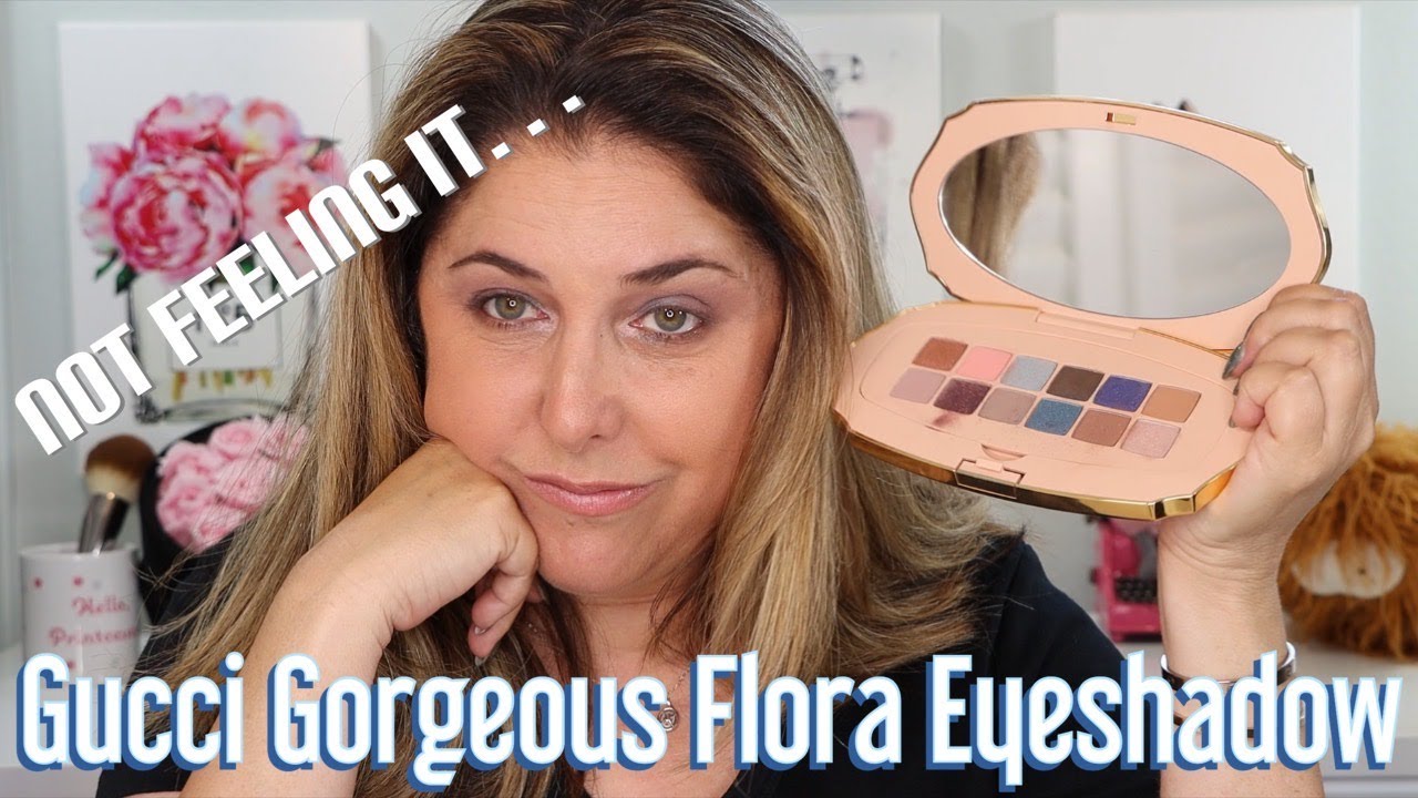 NEW Gucci Gorgeous Flora Eyeshadow Palette! - YouTube