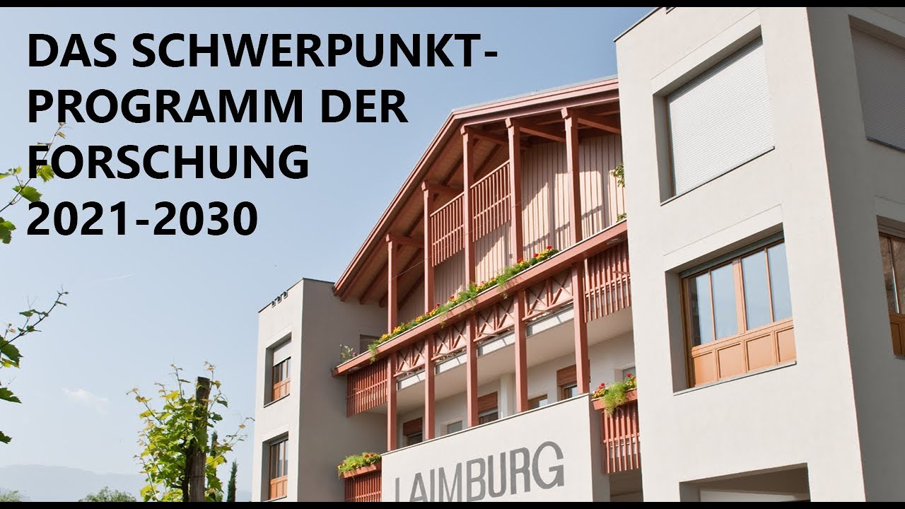 Das Schwerpunktprogramm der Forschung 2021-2030 des Versuchszentrums Laimburg