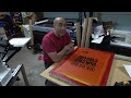 HOW TO MAKE A SCREEN PRINTING SCREEN USING ORACAL 651 VINYL