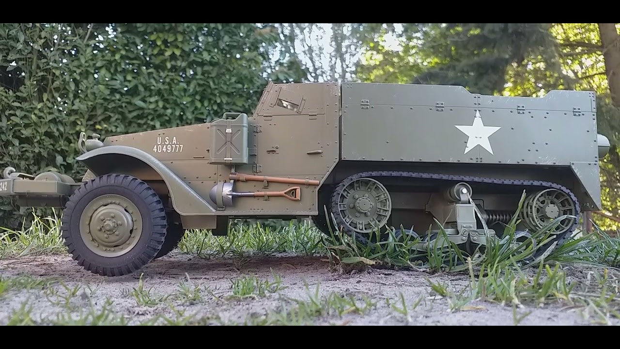 Rc halftrack 1/16 YouTube Rc halftrack 1/16 YouTube