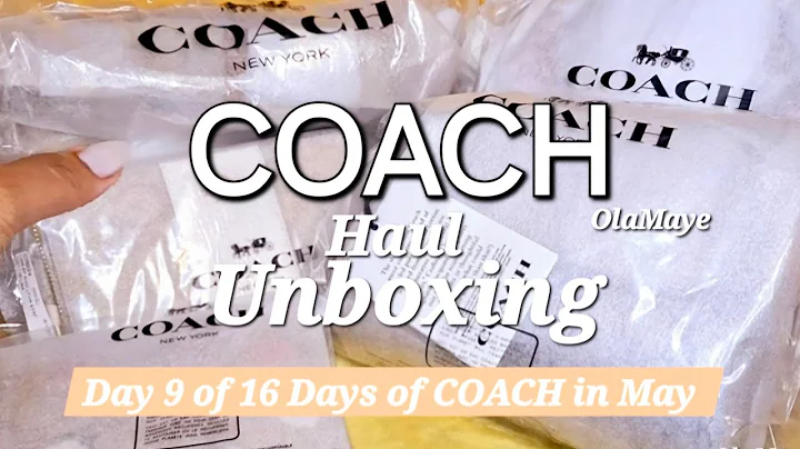 Coach Outlet Haul Unboxing #coachoutlet #coachbag #coach #handbags #fashion #bag #purse #coachbags