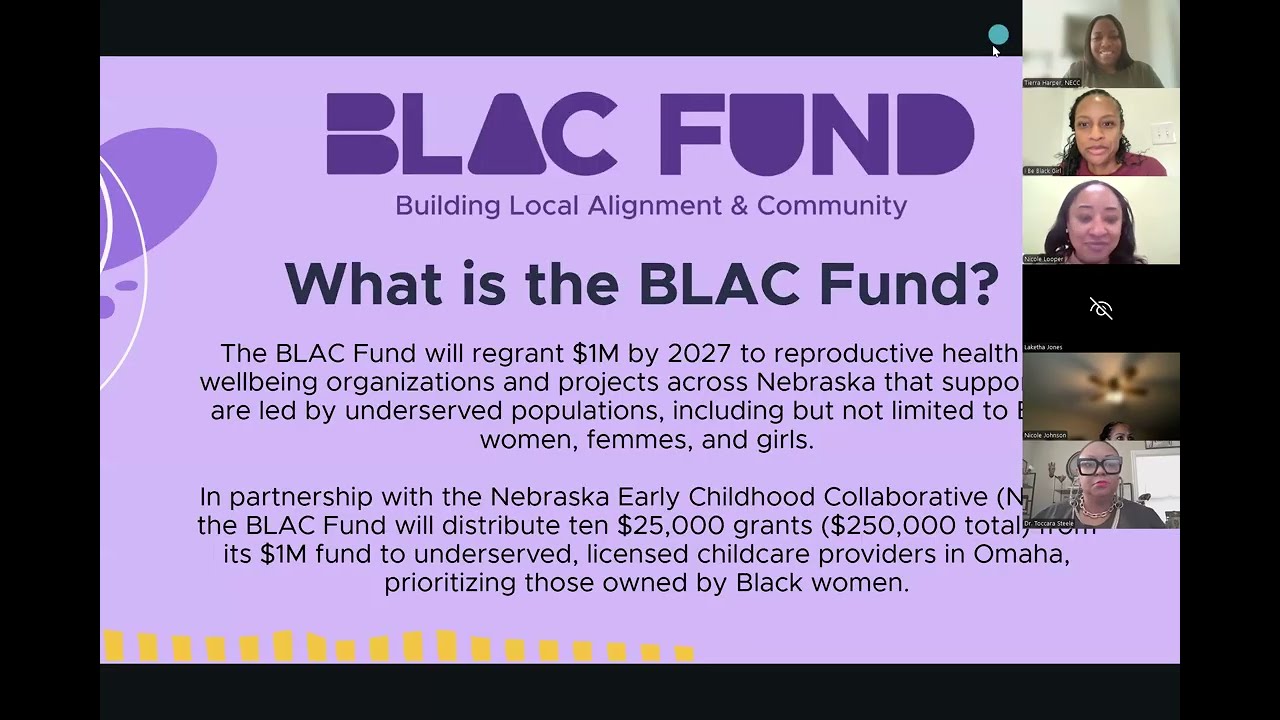 BLAC Fund Childcare Information Session