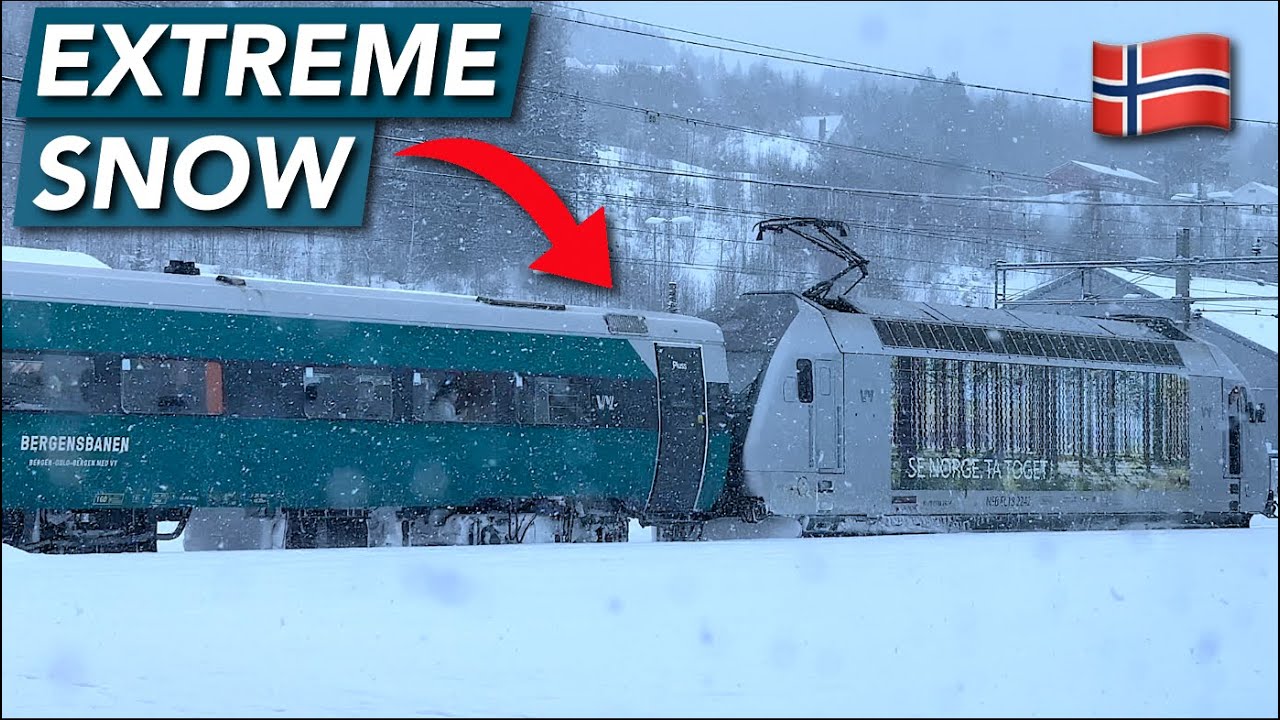 Самые экстремальные и живописные поезда Норвегии – Bergensbanen & Flåmsbana